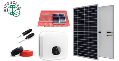 Hybrid Grid Solar Solution —— 3/5/8/10kw Residential 220V/380V
