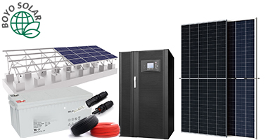 Off Grid Solar Solution —— 50-100kw Commercial